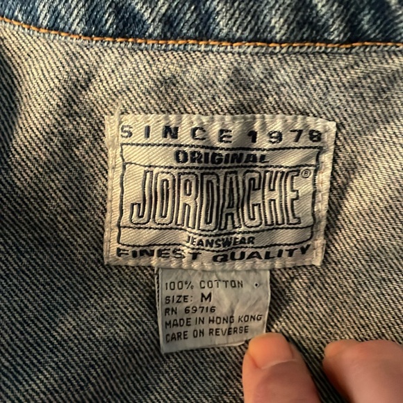 Jordache Jackets & Blazers - Vintage JORDACHE denim jacket (ladies) Medium